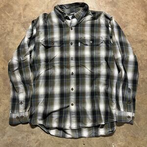 Vintage 2000s Carhartt Plaid Flannel Shirt